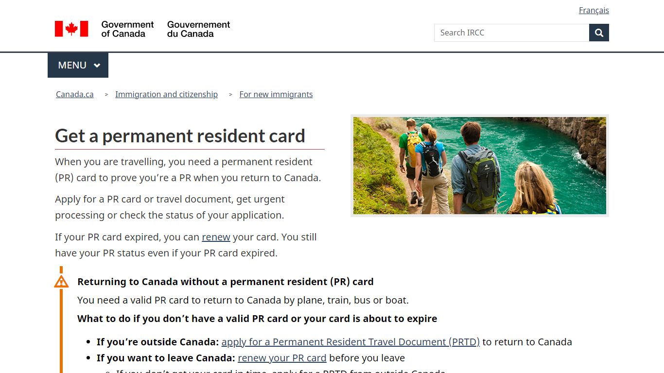 Get a permanent resident card - Canada.ca